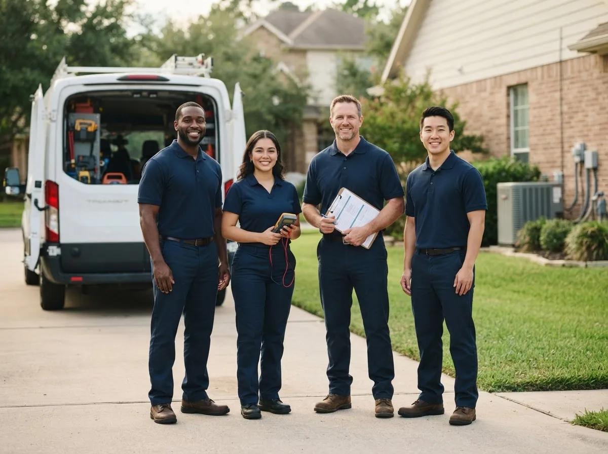 Certified HVAC technician near Sanford, TX